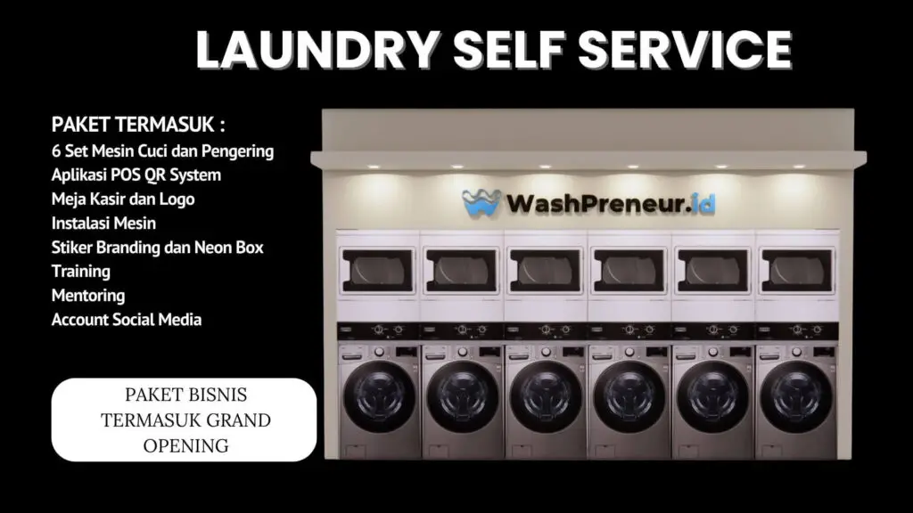 bisnis laundry, training laundry, washpreuner, jual mesin laundry, jabar toto